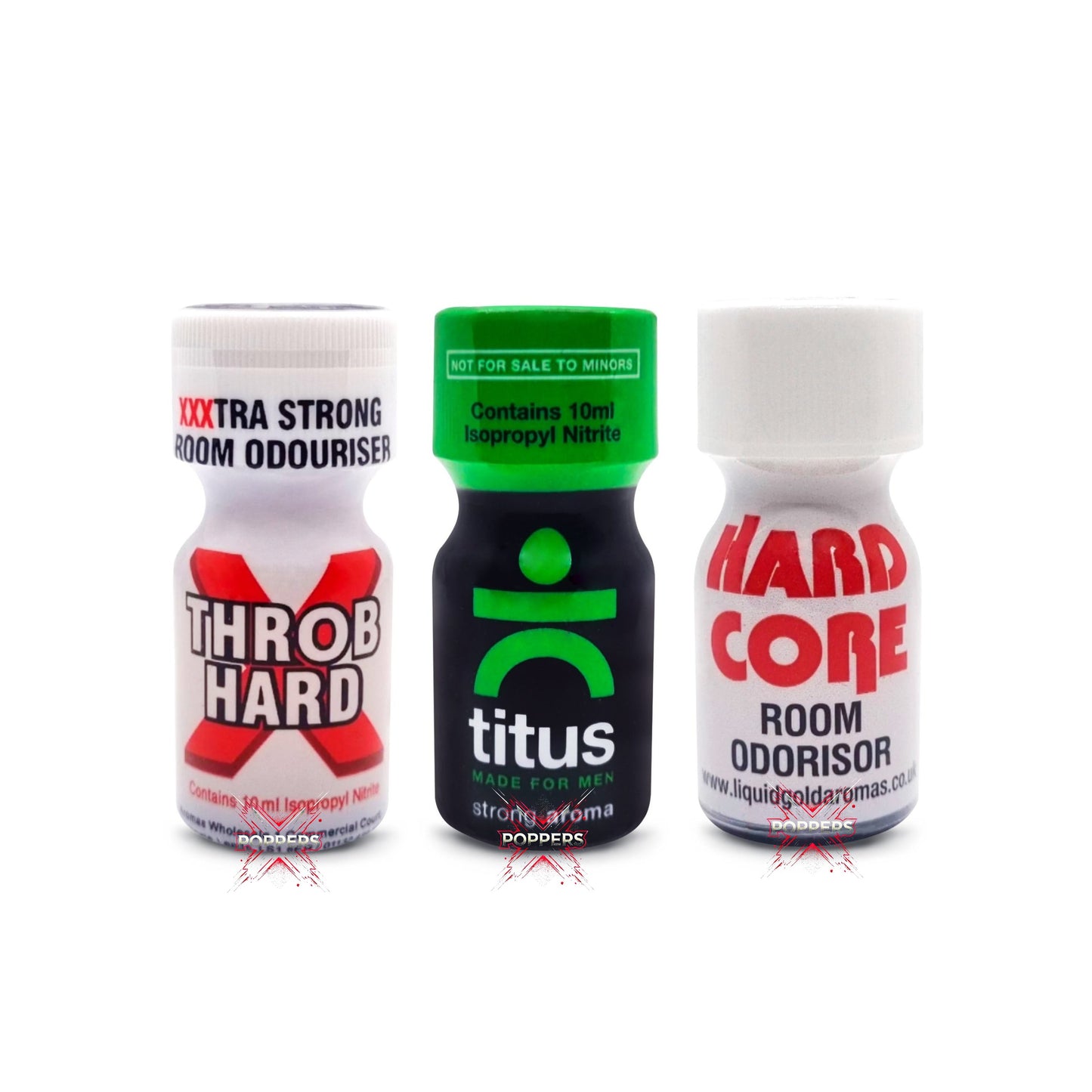 Throb Hard 10ml - Titus Strong 10ml - Hardcore 10ml